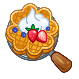 Berry Waffle